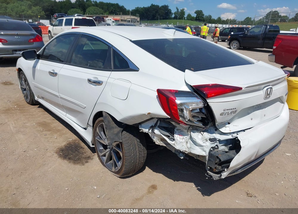 2019 HONDA CIVIC TOURING VIN: 19XFC1F92KE003814