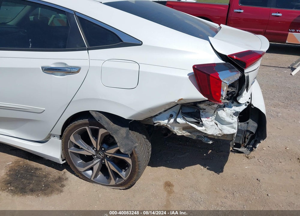 2019 HONDA CIVIC TOURING VIN: 19XFC1F92KE003814