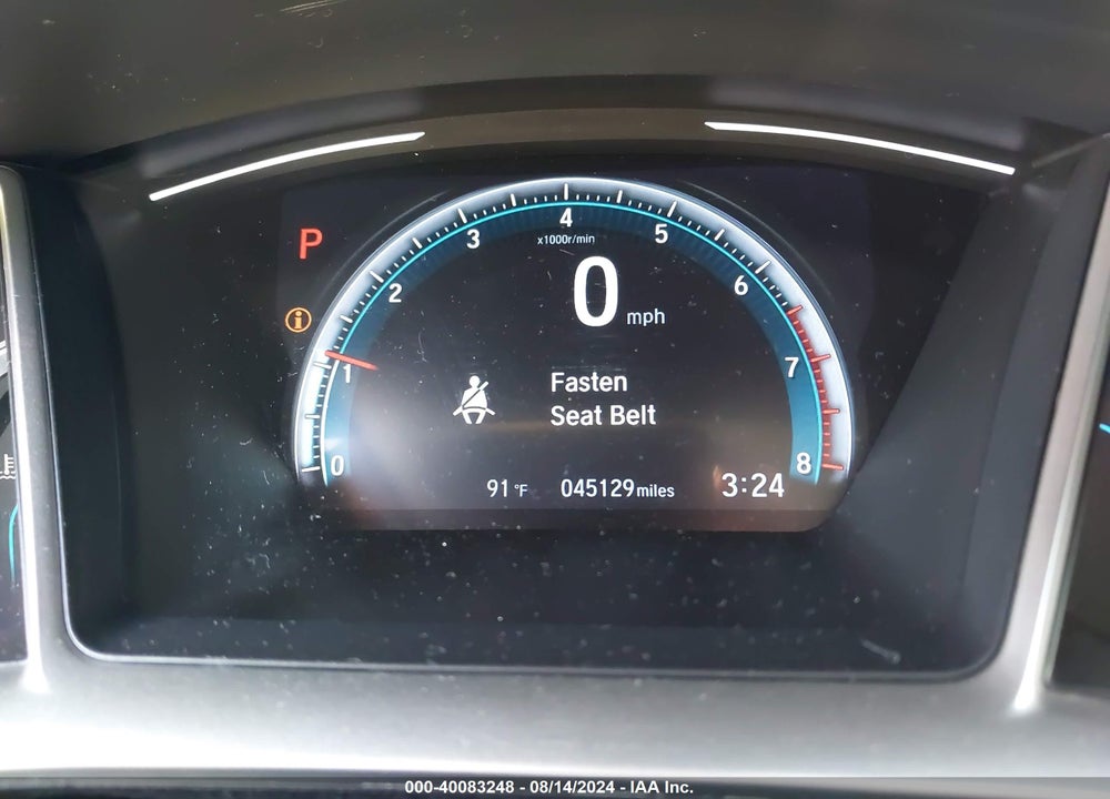 2019 HONDA CIVIC TOURING VIN: 19XFC1F92KE003814