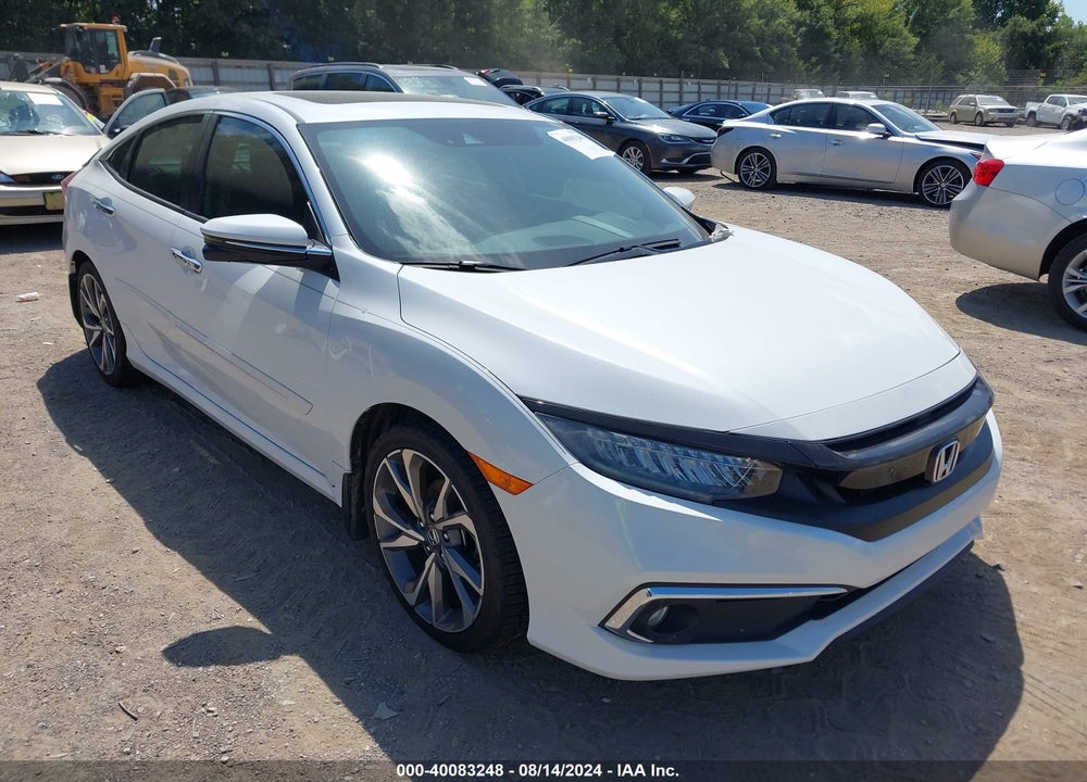 2019 HONDA CIVIC TOURING VIN: 19XFC1F92KE003814