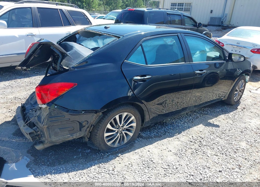 2017 TOYOTA COROLLA XLE VIN: 5YFBURHE7HP654187