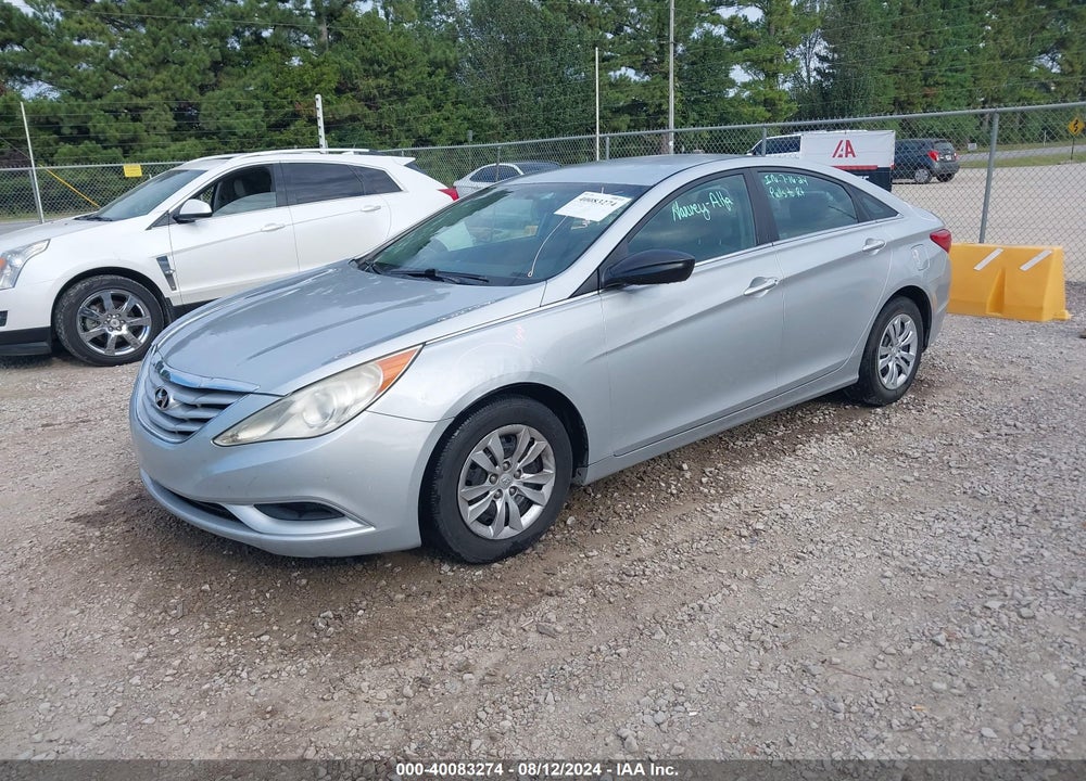 2011 HYUNDAI SONATA GLS VIN: 5NPEB4AC8BH040980