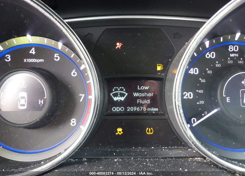 2011 HYUNDAI SONATA GLS VIN: 5NPEB4AC8BH040980