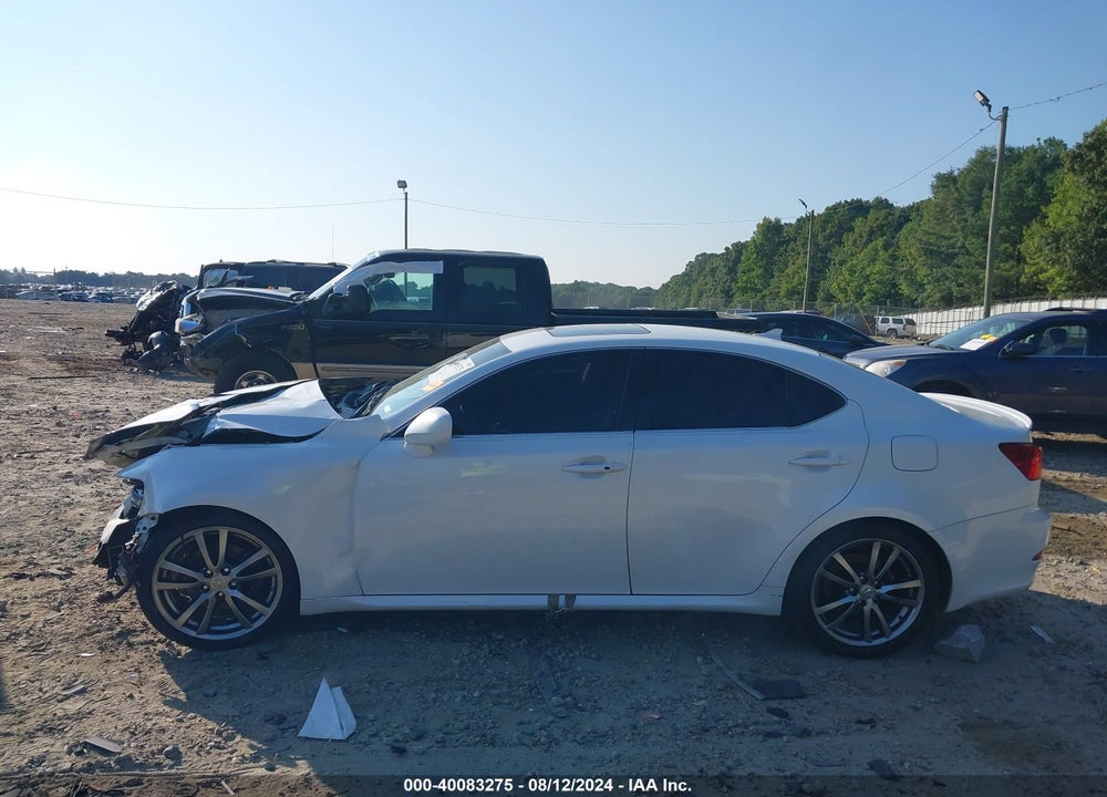 2008 LEXUS IS 250 VIN: JTHBK262085071820