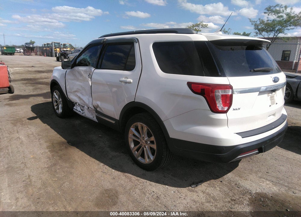 2019 FORD EXPLORER XLT VIN: 1FM5K8D87KGA87416