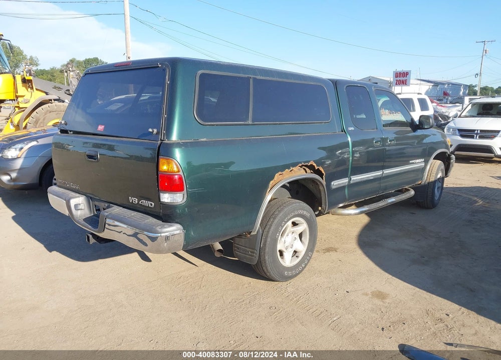 2000 TOYOTA TUNDRA SR5 V8 VIN: 5TBBT4416YS119117