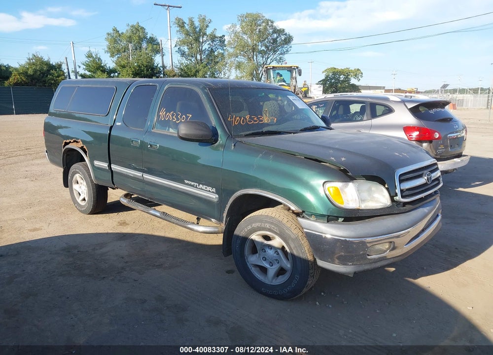 2000 TOYOTA TUNDRA SR5 V8 VIN: 5TBBT4416YS119117