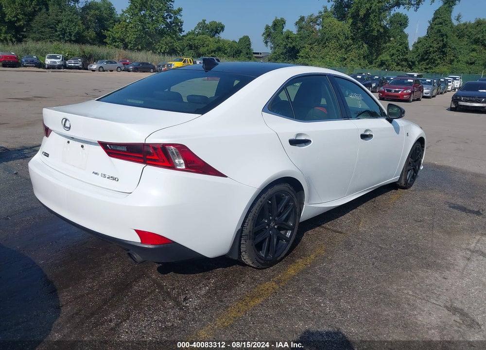 2015 LEXUS IS 250 CRAFTED LINE VIN: JTHCF1D21F5021026