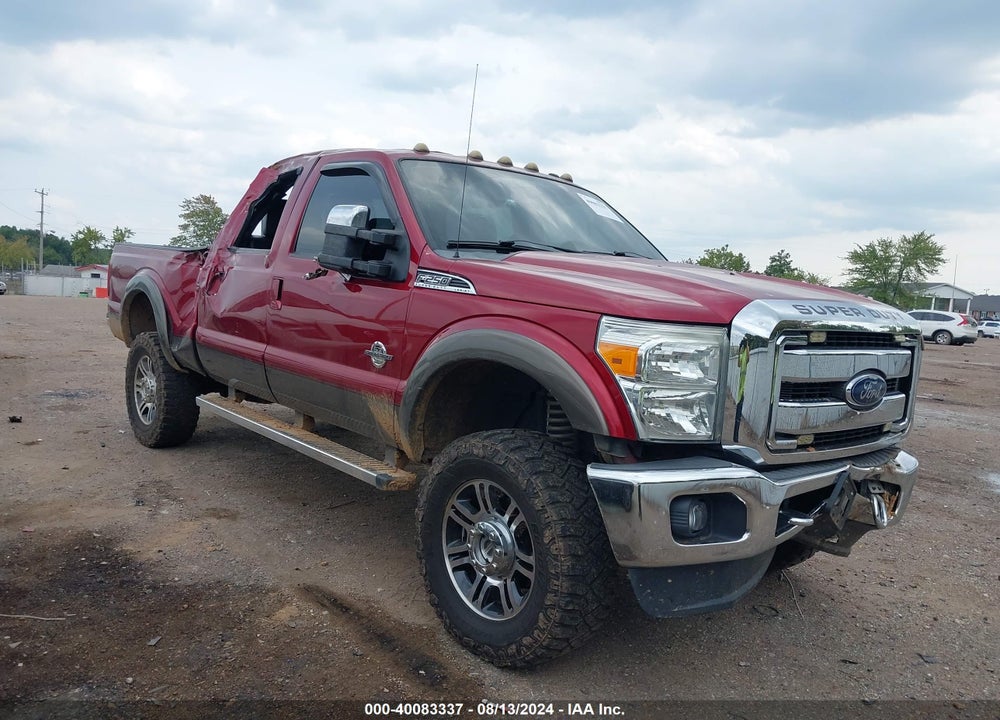 2015 FORD F-250 LARIAT VIN: 1FT7W2BT2FEC01698
