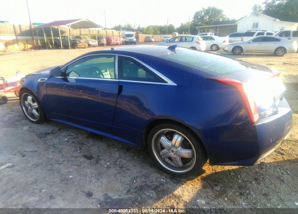 2012 CADILLAC CTS STANDARD VIN: 1G6DC1E3XC0149007