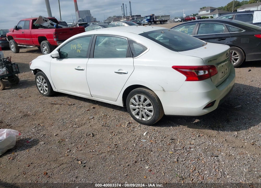 2018 NISSAN SENTRA S VIN: 3N1AB7AP3JY259546