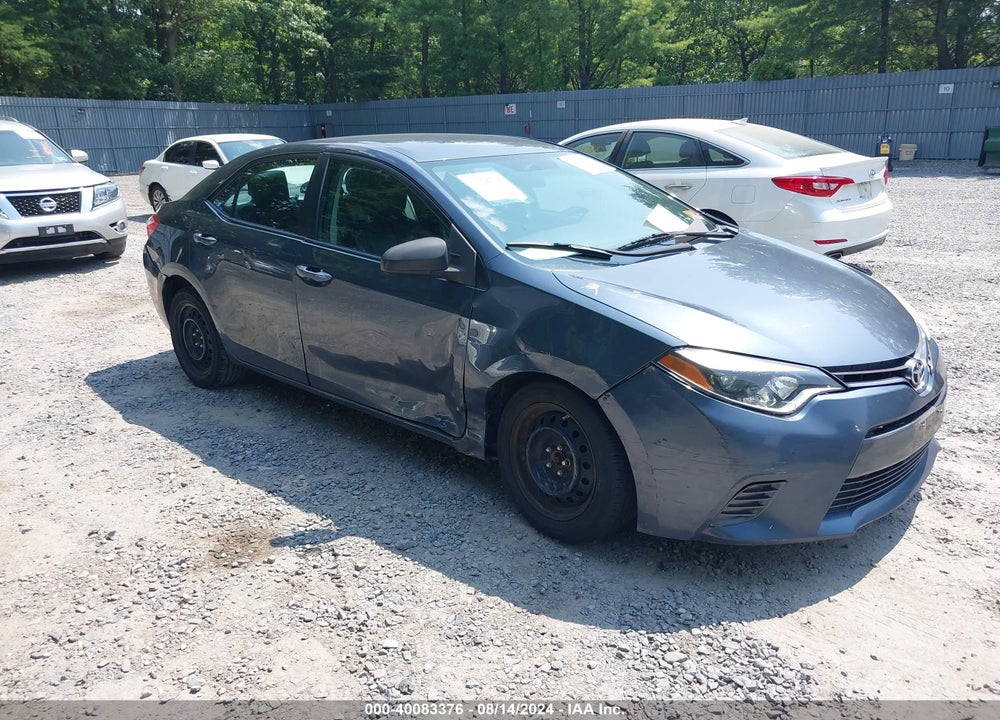 2015 TOYOTA COROLLA LE VIN: 2T1BURHE6FC291250