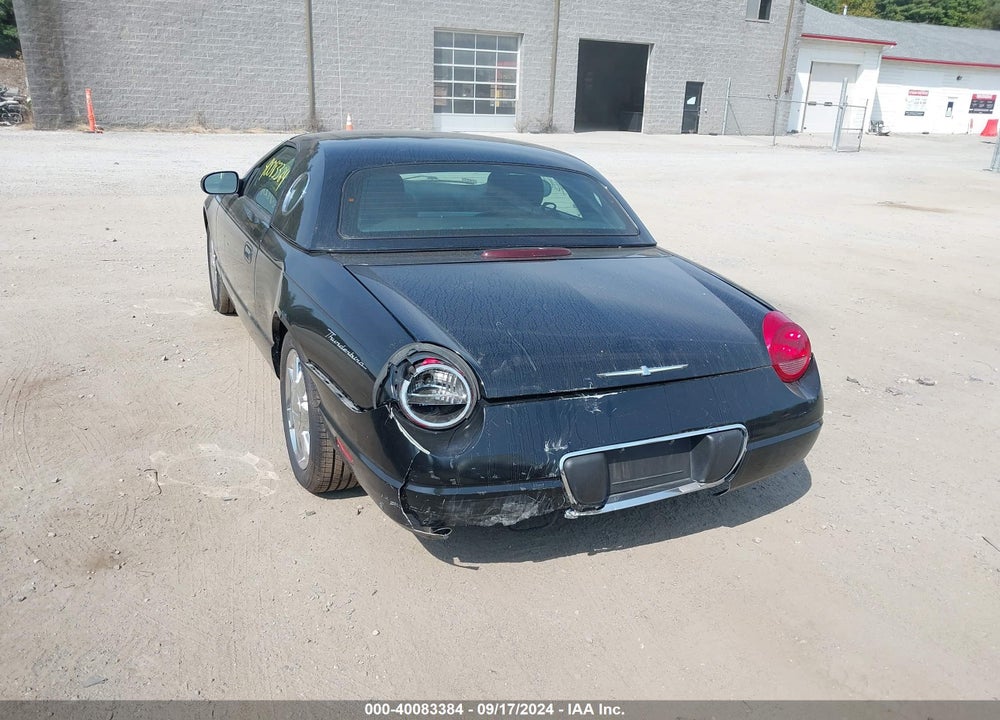 2003 FORD THUNDERBIRD VIN: 1FAHP60A53Y101587