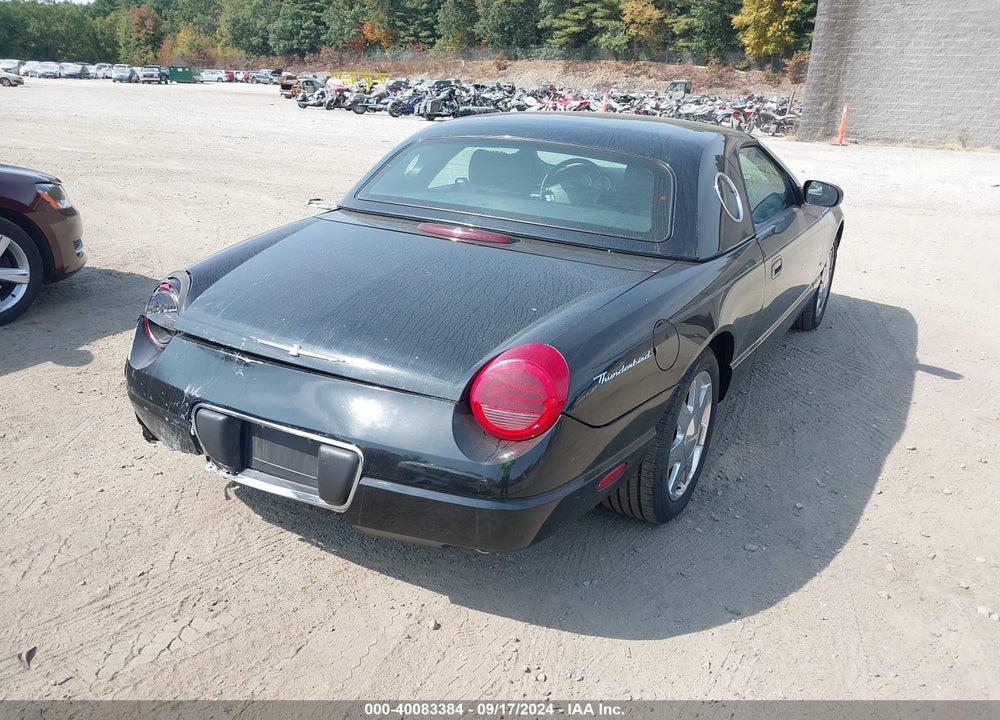 2003 FORD THUNDERBIRD VIN: 1FAHP60A53Y101587