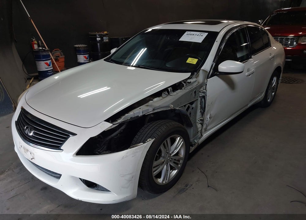 2012 INFINITI G37X VIN: JN1CV6AR9CM674808