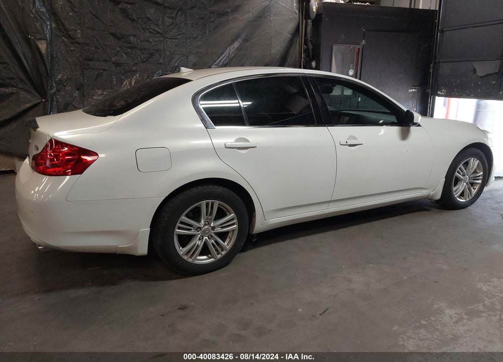 2012 INFINITI G37X VIN: JN1CV6AR9CM674808