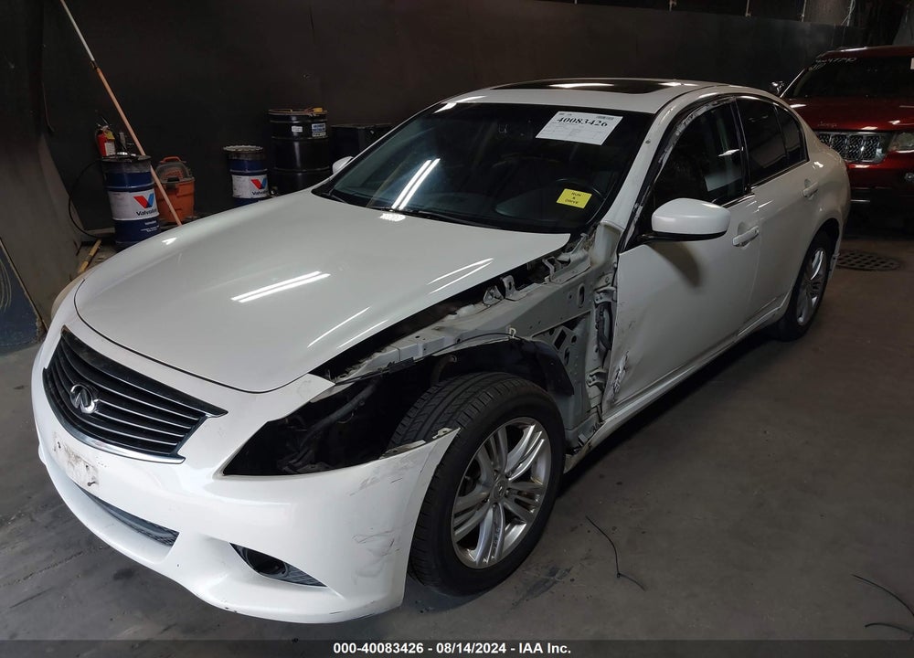 2012 INFINITI G37X VIN: JN1CV6AR9CM674808