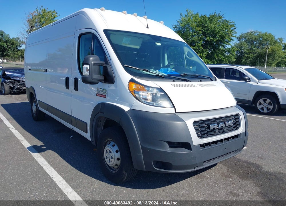 2020 RAM PROMASTER 2500 HIGH ROOF 159 WB VIN: 3C6TRVDG3LE118389