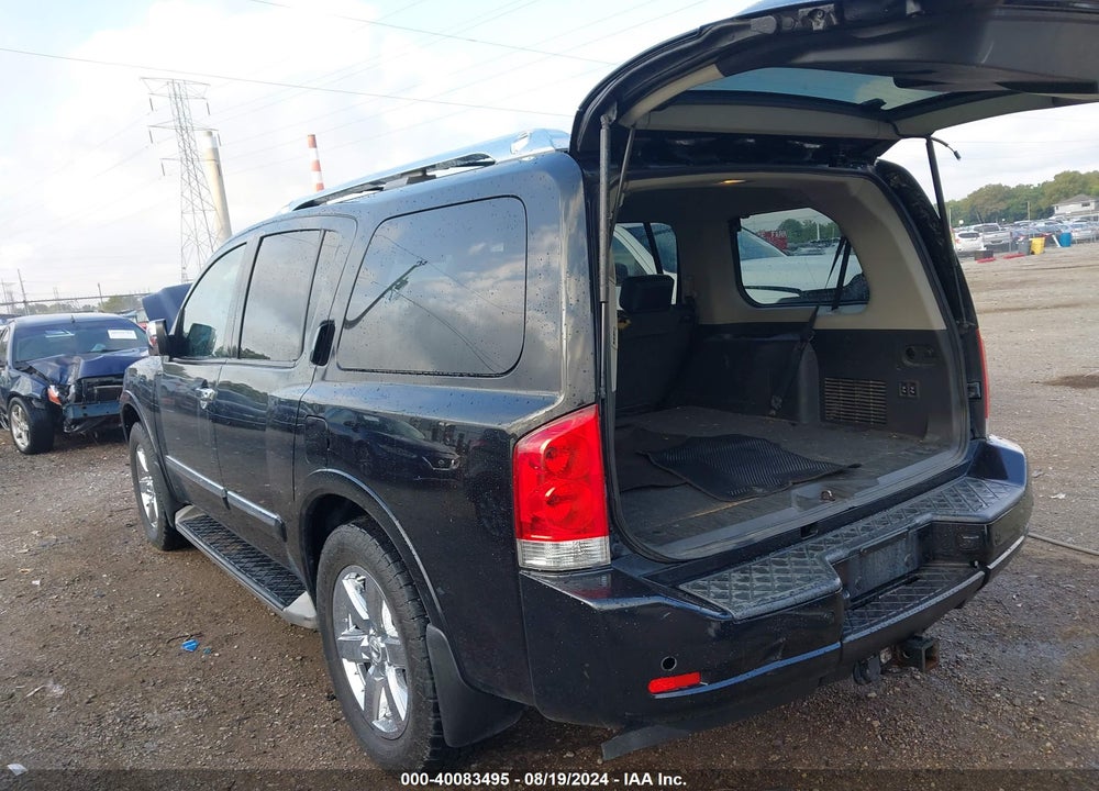 2010 NISSAN ARMADA PLATINUM VIN: 5N1AA0NC2AN610342