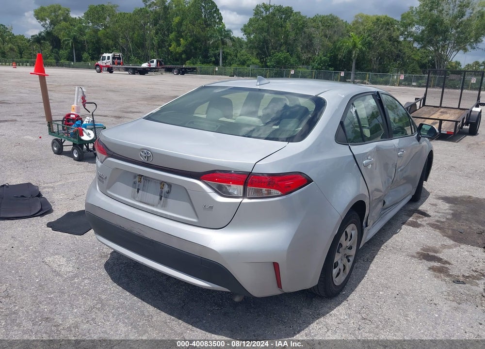 2021 TOYOTA COROLLA LE VIN: JTDEPMAE8MJ175938