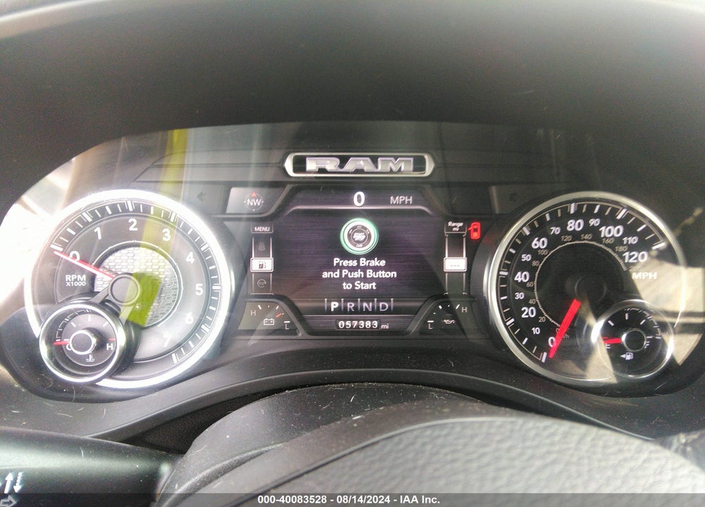 2021 RAM 1500 BIG HORN 4X4 5'7 BOX VIN: 1C6SRFFT6MN521369