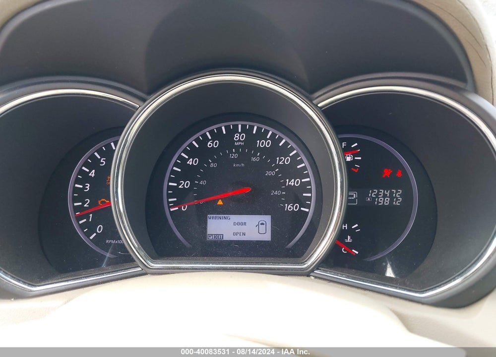 2011 NISSAN MURANO SL VIN: JN8AZ1MUXBW069652