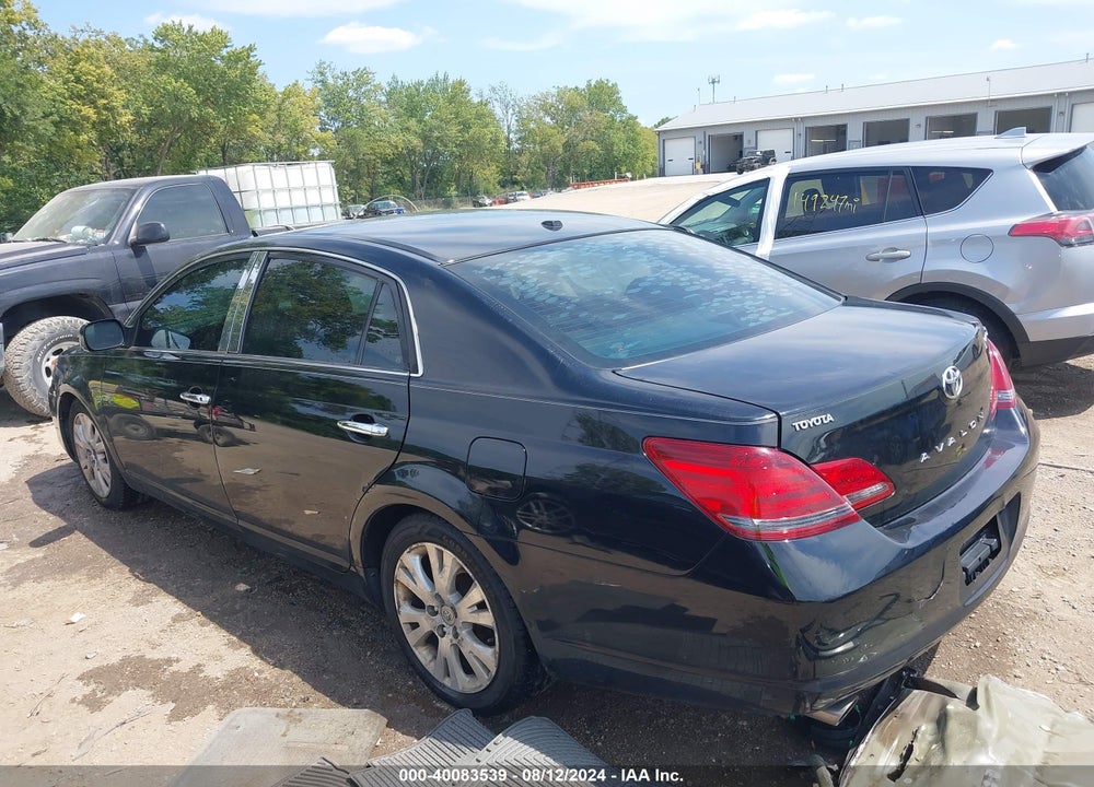 2009 TOYOTA AVALON XLS VIN: 4T1BK36B79U350496