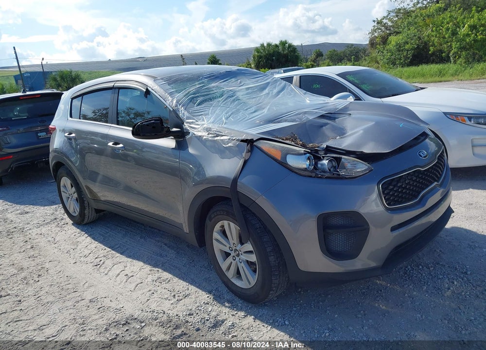 2018 KIA SPORTAGE LX VIN: KNDPM3AC1J7303911