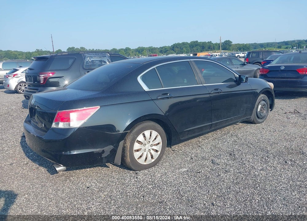 2009 HONDA ACCORD 2.4 LX VIN: 1HGCP26389A113399
