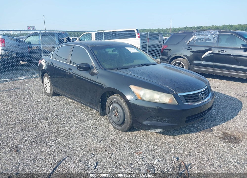 2009 HONDA ACCORD 2.4 LX VIN: 1HGCP26389A113399
