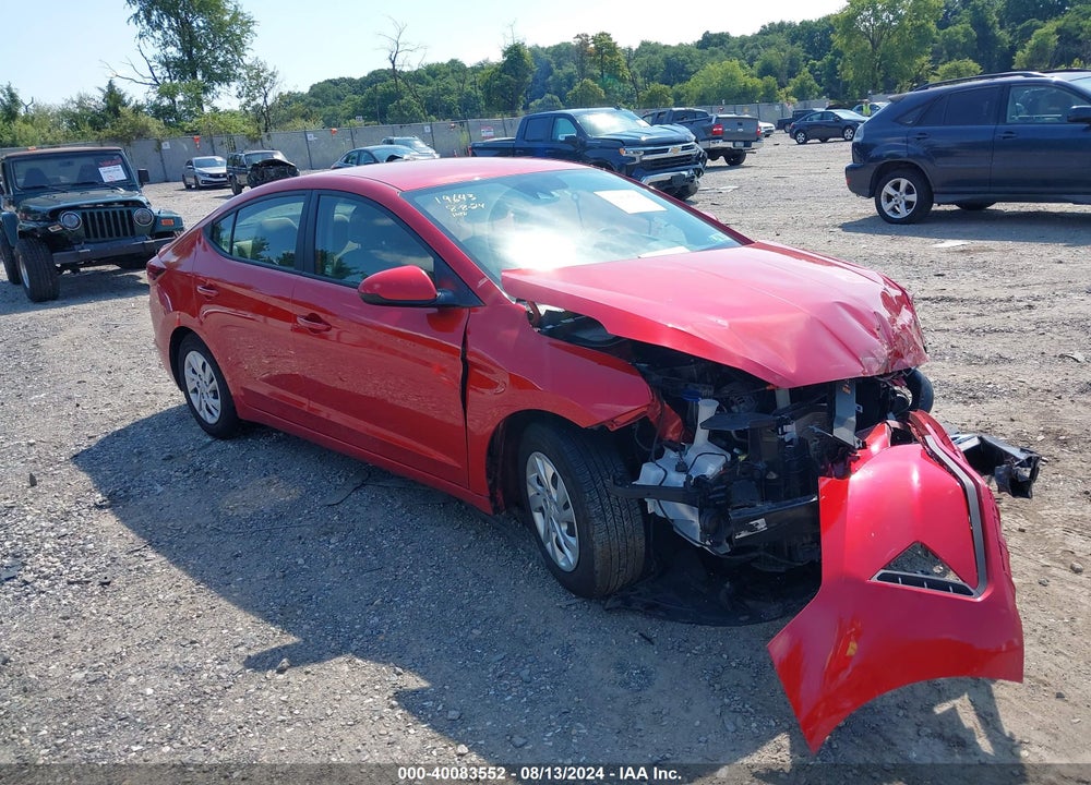 2020 HYUNDAI ELANTRA SE VIN: 5NPD74LF0LH617233