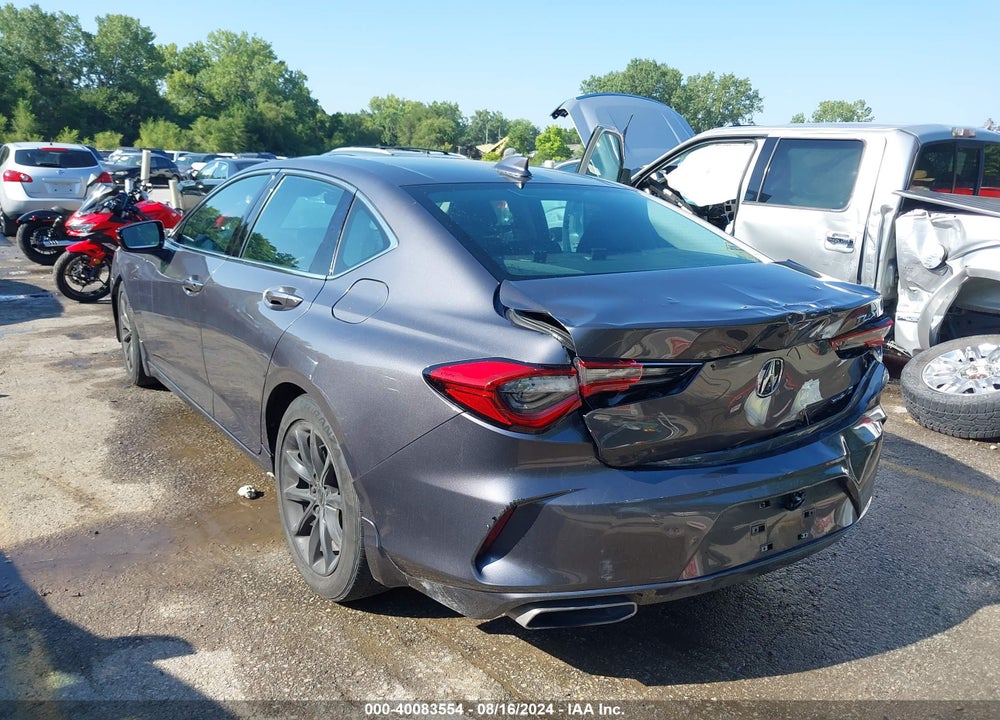 2021 ACURA TLX STANDARD VIN: 19UUB6F32MA005931