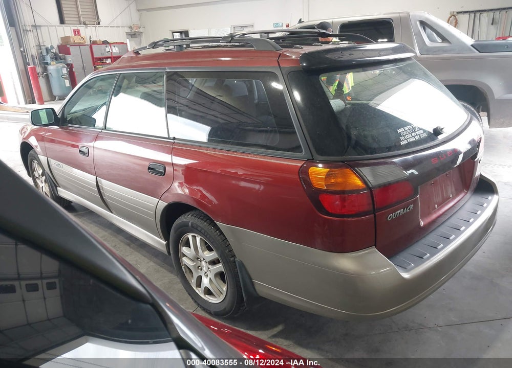 2004 SUBARU OUTBACK VIN: 4S3BH675947645099