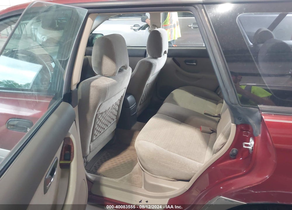 2004 SUBARU OUTBACK VIN: 4S3BH675947645099