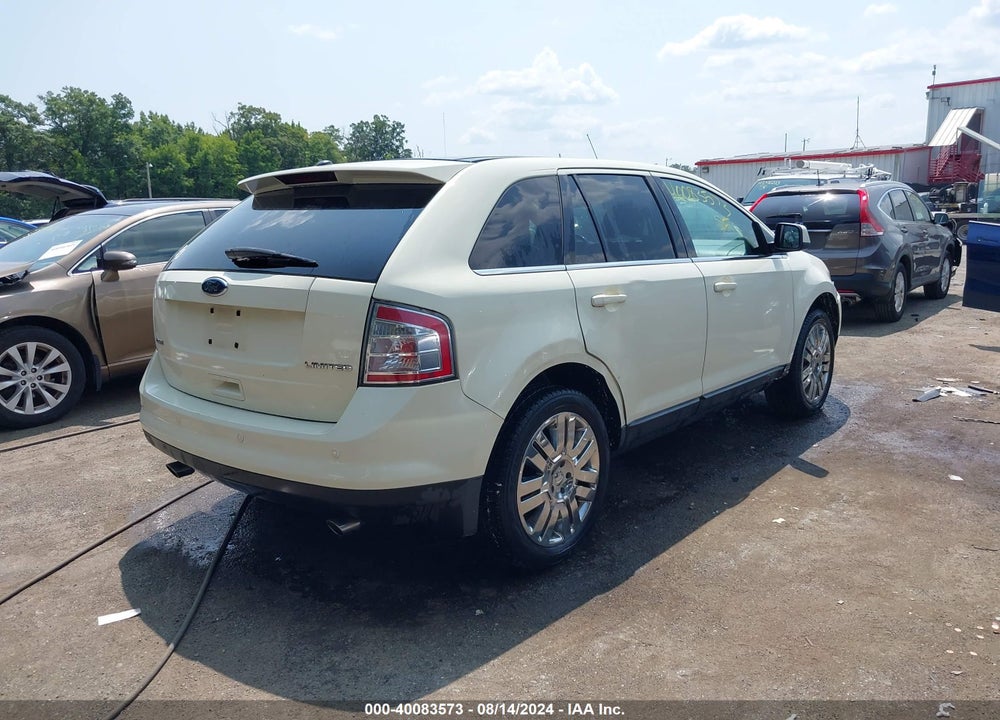2008 FORD EDGE LIMITED VIN: 2FMDK39C58BA54460