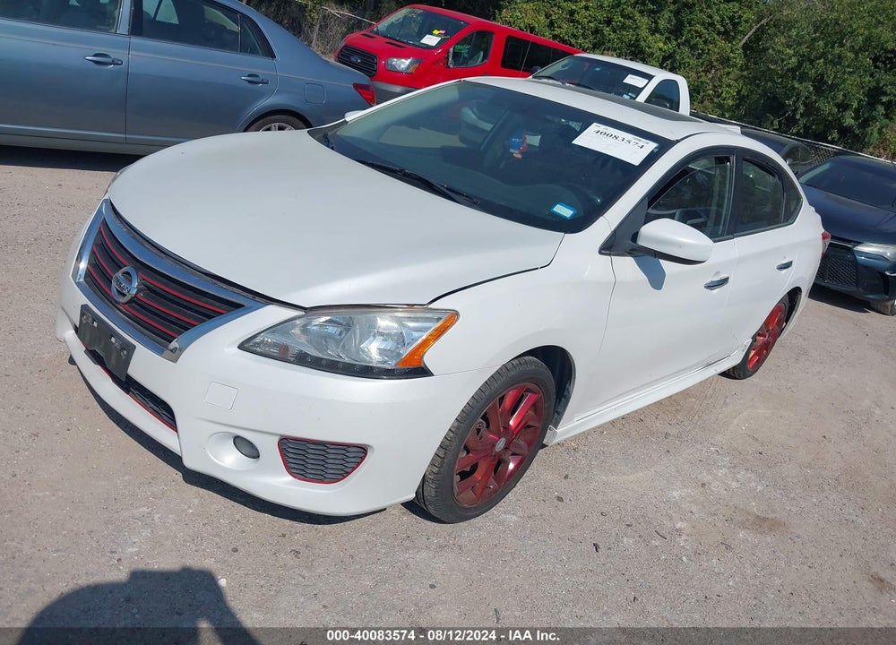 2013 NISSAN SENTRA SR VIN: 3N1AB7AP7DL563853