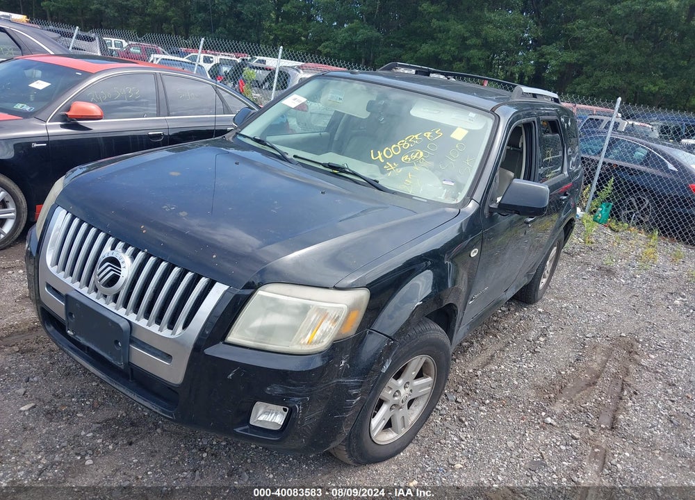 2008 MERCURY MARINER HYBRID VIN: 4M2CU39H28KJ29475