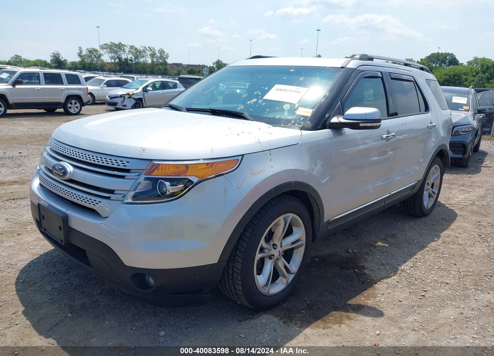 2014 FORD EXPLORER LIMITED VIN: 1FM5K7F86EGB77197