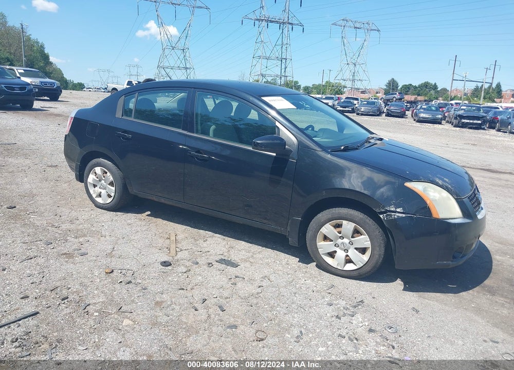 2009 NISSAN SENTRA 2.0 VIN: 3N1AB61E59L630496