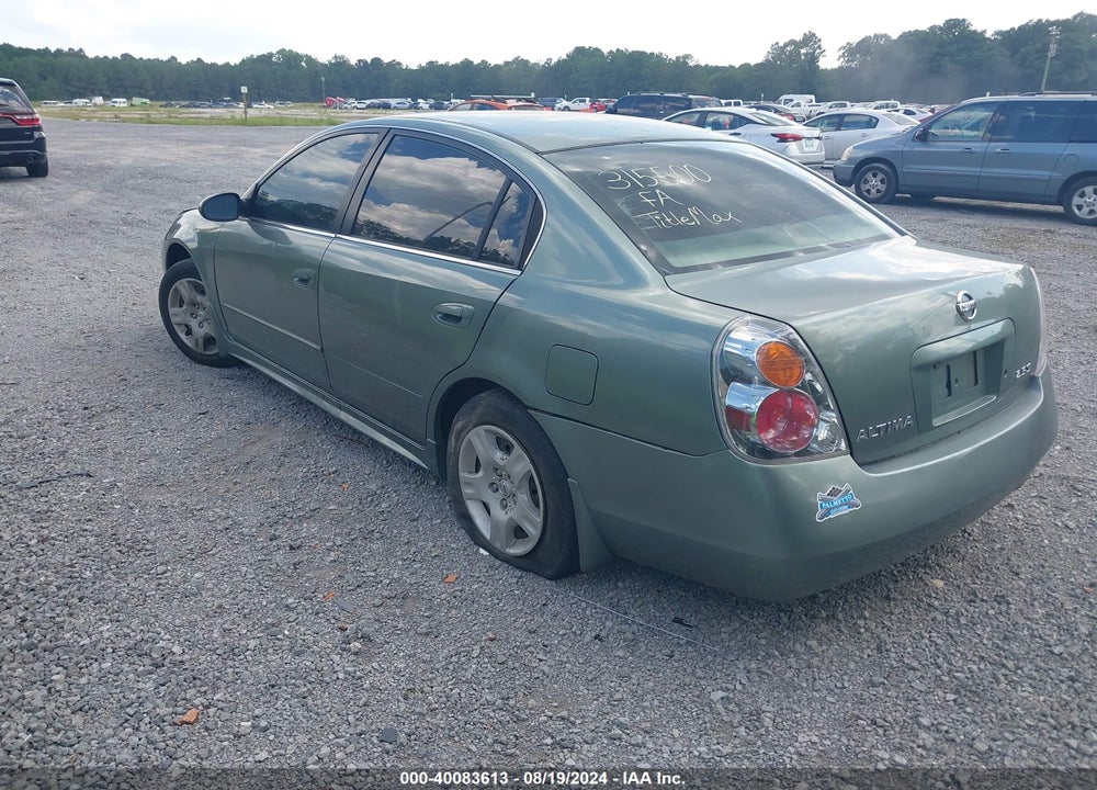 2003 NISSAN ALTIMA 2.5 S VIN: 1N4AL11DX3C315500