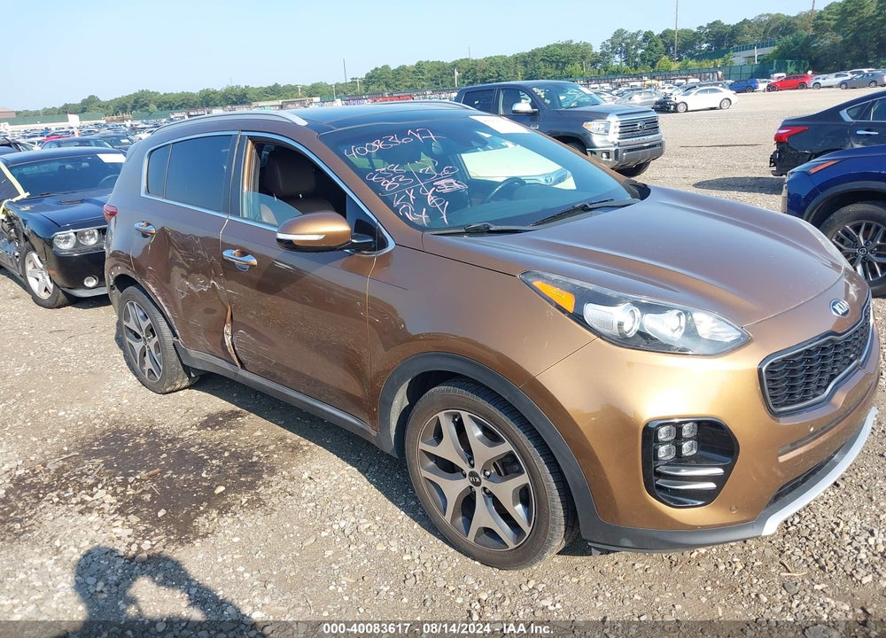 2017 KIA SPORTAGE SX TURBO VIN: KNDPR3A69H7096951