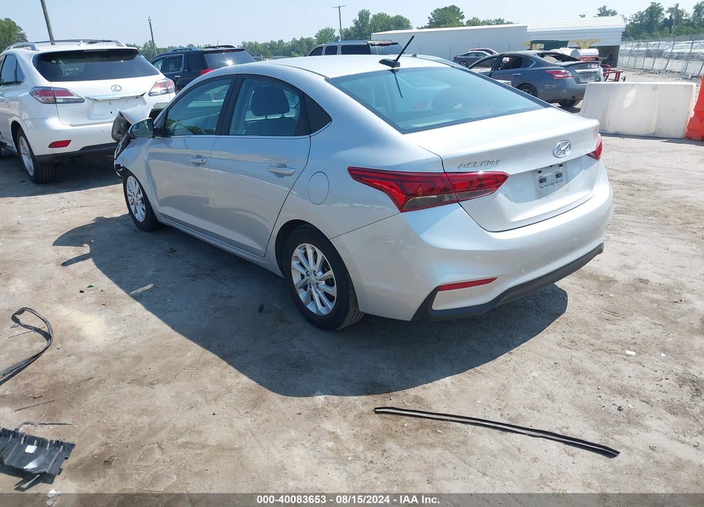 2022 HYUNDAI ACCENT SEL VIN: 3KPC24A64NE162830