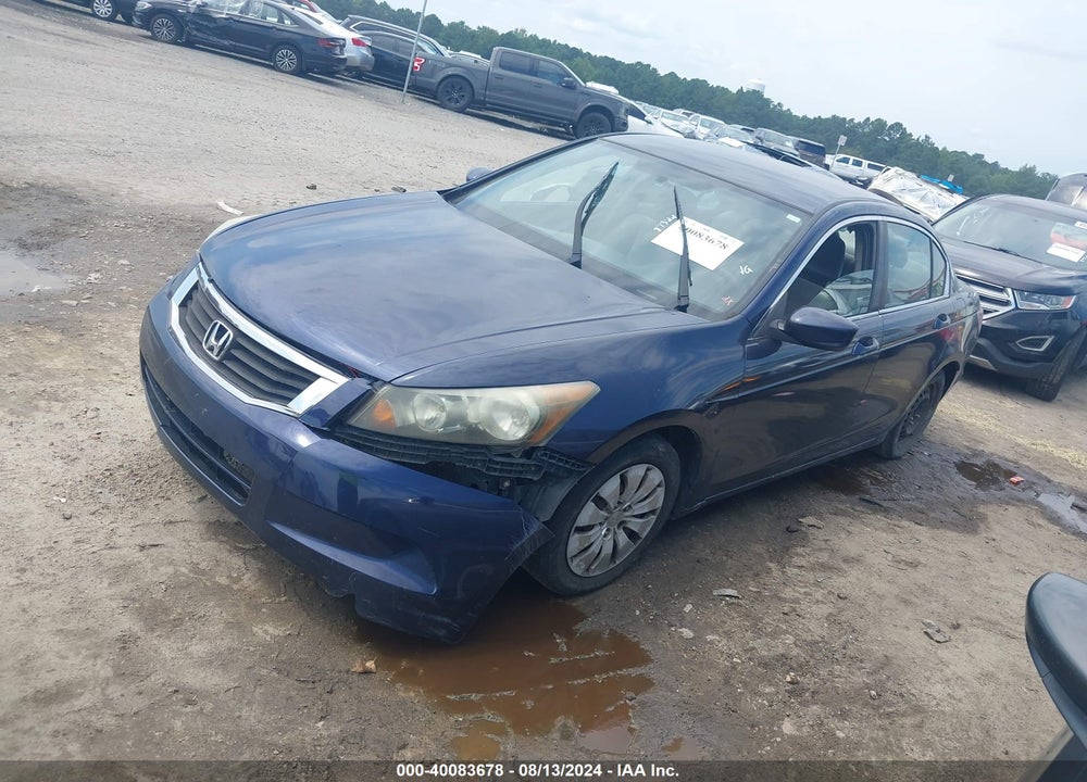 2010 HONDA ACCORD 2.4 LX VIN: 1HGCP2F35AA147479