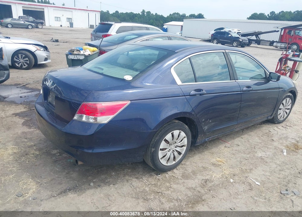 2010 HONDA ACCORD 2.4 LX VIN: 1HGCP2F35AA147479