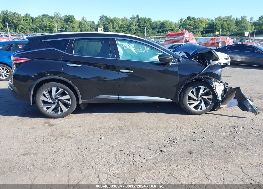 2018 NISSAN MURANO PLATINUM VIN: 5N1AZ2MH8JN181645