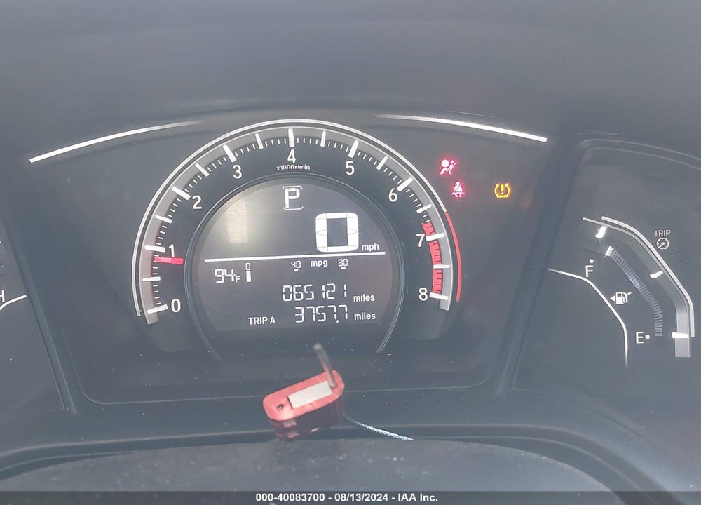 2016 HONDA CIVIC VIN: 2HGFC4B0XGH307897