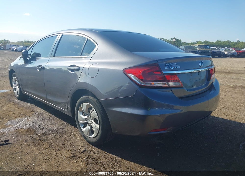 2014 HONDA CIVIC LX VIN: 19XFB2F51EE020131