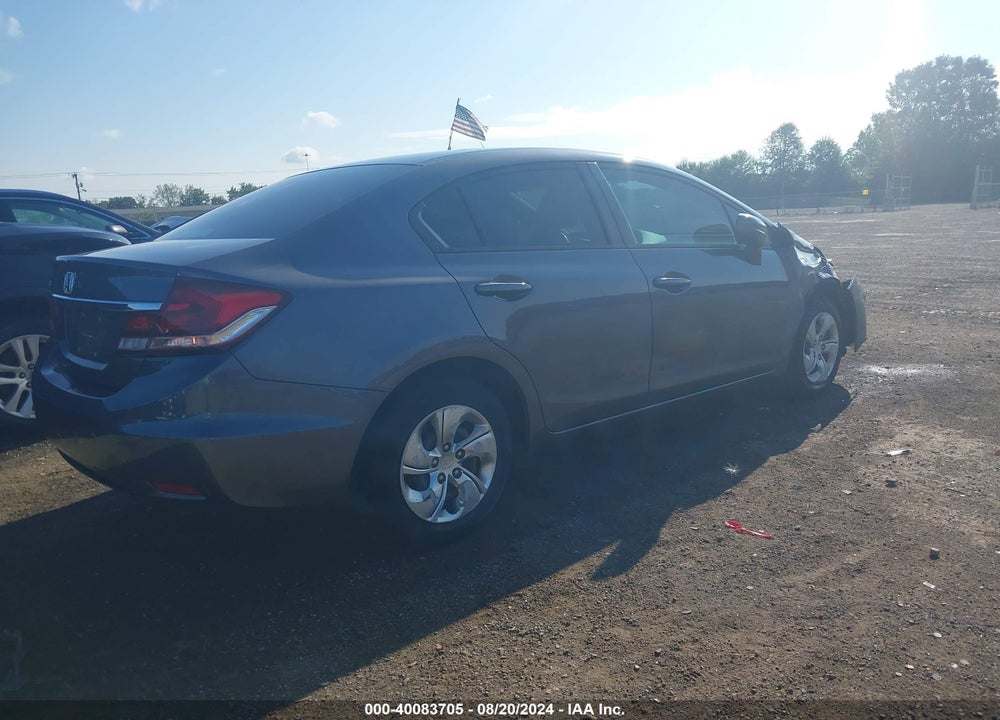 2014 HONDA CIVIC LX VIN: 19XFB2F51EE020131