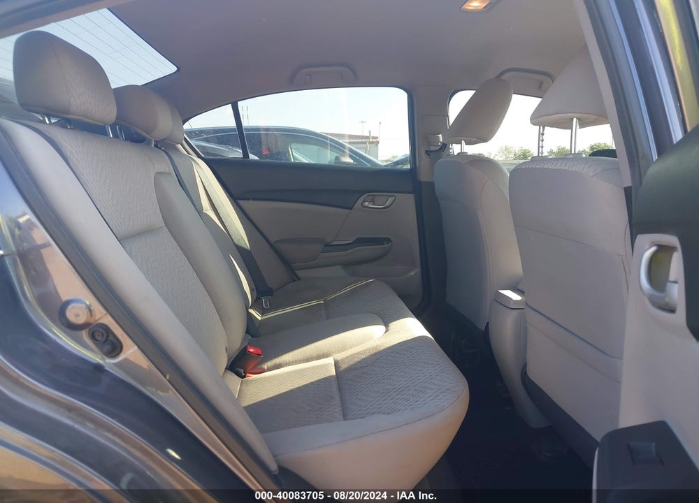 2014 HONDA CIVIC LX VIN: 19XFB2F51EE020131