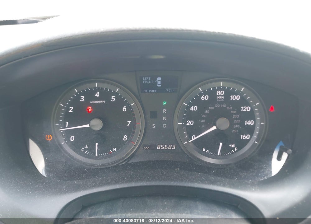 2008 LEXUS ES 350 VIN: JTHBJ46GX82163884